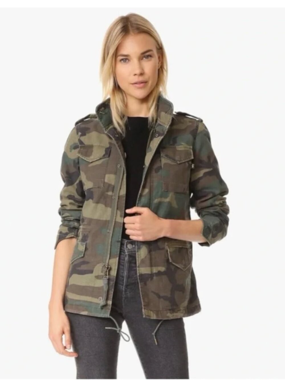 Alpha Industries M-65 Defender Camo Field Coat